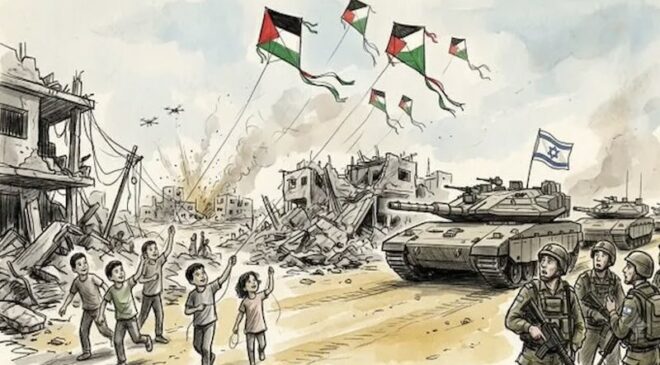 Gaza… A Paper Kite